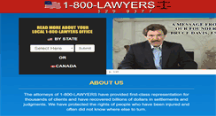 Desktop Screenshot of 1800lawyers.com